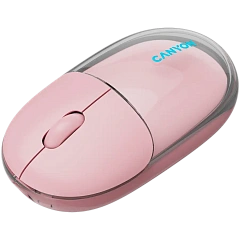 CANYON mouse OnClick 24 BT/ Wireless Transparent/Pink