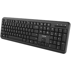 CANYON keyboard HKB-W20 EN/RU Velvet Wireless Black