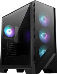 Корпус MSI MAG Forge 320R Airflow, Midi Tower, ATX, Black, 1x3.5"/2x2.5", 2xUSB3.0