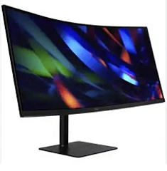 Монитор Acer/CZ342CURJ0bmiphuzx/34 ''/WQHD/3440x1440 Pix/HDMI DP Type-C MM Audio out USB2.0x2 USB-B(2up 2down) HDR10 FreeSync Premium/1 мс/300 ANSI лю