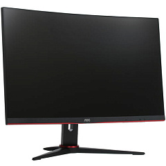 Изогнутый профессиональный игровой монитор 27" AOC C27G2ZE/BK VA 1920x1080 240Hz 0,5ms 300cd/m Curved 3000:1 Радиус кривизны1500R 2xHDMI DP Black/Red