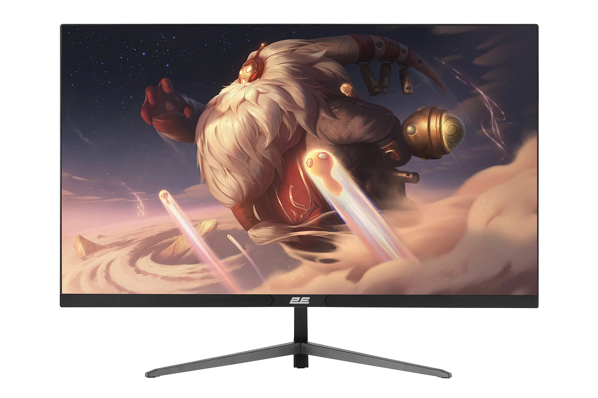 Монитор 27" 2E Gaming G2723B, Black, IPS, 1980x1080@165Hz, 250кд/м2, 1000:1,1ms, USB, HDMI, DP