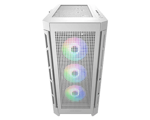 Корпус Cougar Duoface Pro RGB, Midi Tower, E-ATX, White, 2x3.5"/2x2.5", USB2.0, 2xUSB3.0, USB-C, RGB