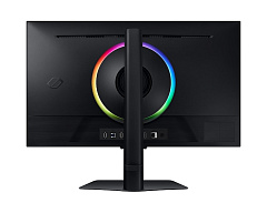 Игровой монитор Odyssey G7 27" SAMSUNG LS27DG702EIXCI IPS 4K UHD (3840x2160) 144Hz 1мс 350кд/м2 1000:1 2xHDMI 1xDP 2xUSB3.0, USB-B Upstream Port, Ethernet, Wi-Fi 5, Bluetooth, Регулируемая по высоте подставка 120мм, Поворот Экрана, Черный с Подсветкой