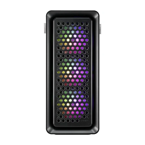 Корпус FSP CUT593A-B, Ultra Tower, E-ATX, Black, 4x2.5"/3х3.5", 2xUSB3.0, USB-C, RGB