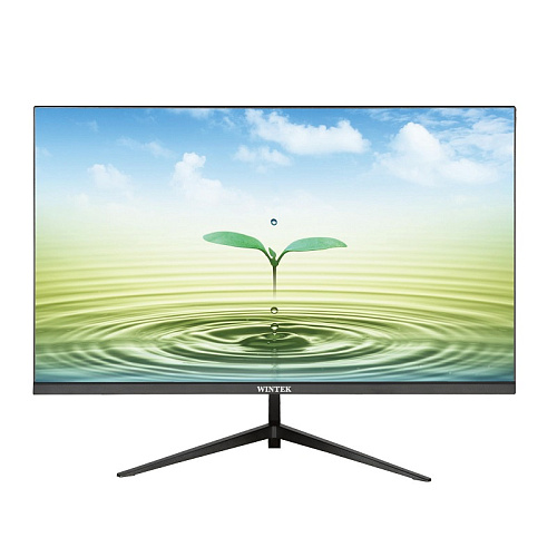 Монитор 23.8" Wintek CM24F17, Black, IPS, 1920x1080@75Hz, 250кд/м2, 1000:1, 5ms, VGA, HDMI