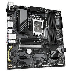 Матплата Gigabyte B760M DS3H WiFi6E Gen5, iB760,S1700,mATX,4DDR-5,4SATA,2xM.2,HDMI,2xDP,9USB