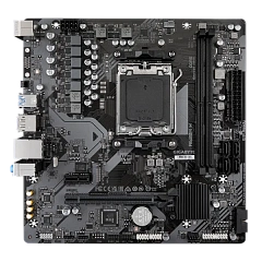Матплата Gigabyte A620M H, AM5, mATX, 2DDR-5, 1xPCI-Ex16, 4SATA, 1xM.2, HDMI, DP, 12USB