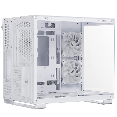 Корпус PCCooler C3T500 ARGB WH ATX/MATX/ITX USB3.1 Gen 2 Type-C, USB3.0, USB2.0, 6xFAN ARGB included (1x сзади, 2x сбоку, 3x снизу ), White