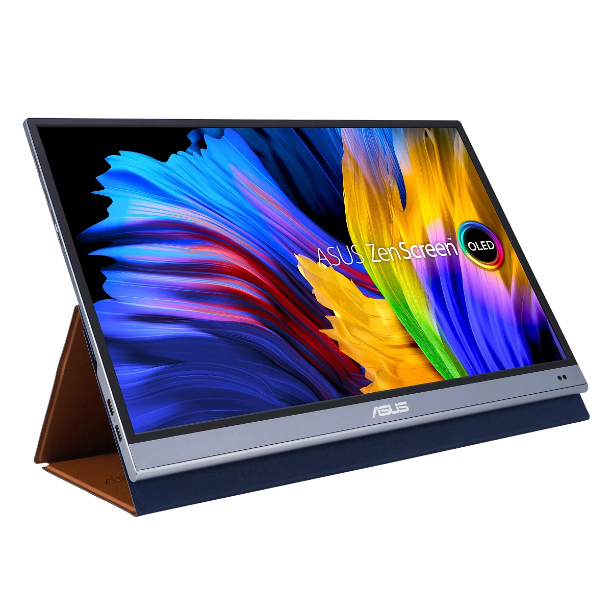 Монитор 15.6" Asus ZenScreen MQ16AH, Black-Silver, OLED, 1920x1080@60Hz, 360кд/м2, 100000:1,miniHDMI