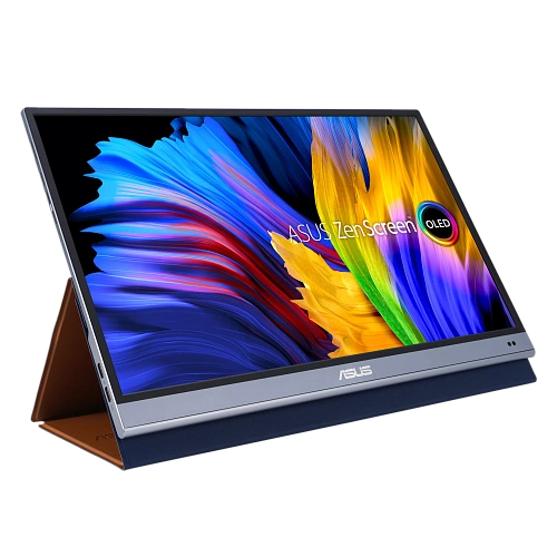 Монитор 15.6" Asus ZenScreen MQ16AH, Black-Silver, OLED, 1920x1080@60Hz, 360кд/м2, 100000:1,miniHDMI