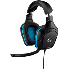 Гарнитура игровая Logitech G432 Gaming Headset Leatherette (M/N: A00090/A00092)
