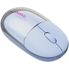 CANYON mouse OnClick 24 BT/ Wireless Transparent/Blue