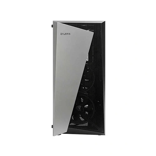Корпус Zalman S4 Plus, Midi Tower, ATX, Black-Grey, 2x3.5"/1x2.5", 2xUSB, USB3.0