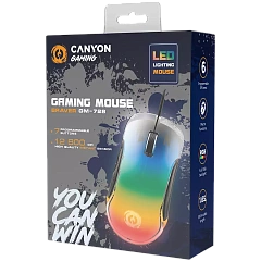CANYON mouse Braver GM-728 LED Crystal 7buttons Wired Black