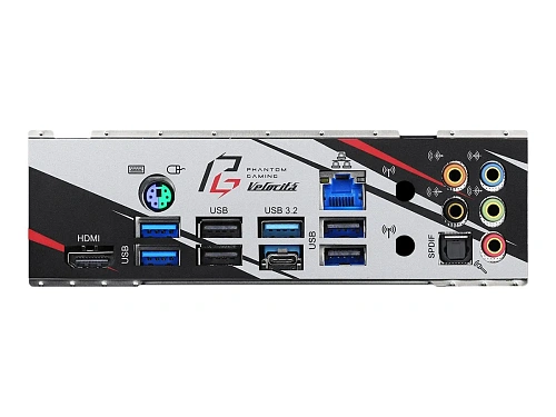 Матплата ASRock B550 PG Velocita, AM4, ATX, 4DDR-4, 2xPCI-Ex16, 6SATA, 2xM.2, HDMI, 15USB