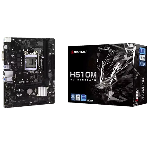 BIOSTAR MB H470 Socket 1200 2 x DDR4 4 x SATA III 1x M.2 1 x HDMI Port 1 x VGA Port Micro ATX