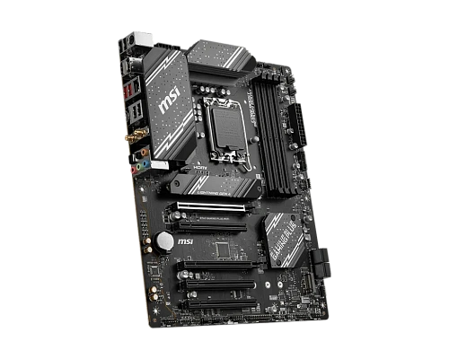 Матплата MSI B760 Gaming Plus WiFi, iB760, S1700, ATX, 4DDR-5, 5xPCI-Ex16, 4SATA,2xM.2,HDMI,DP,14USB