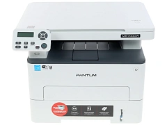 Pantum M6700DW (копир, принтер, цв. сканер) (чб., A4, 30ppm, 128MB, 525MHz, 60-200 г/м2, 1200x1200 dpi, макс. 60т мес., двухсторонняя печать, GDI, USB 2.0, Ethernet 10/100, Wi-Fi, Scan to E-mail (PC, FTP), в комплекте стар.-й картридж на 1т отп.-ов + фото