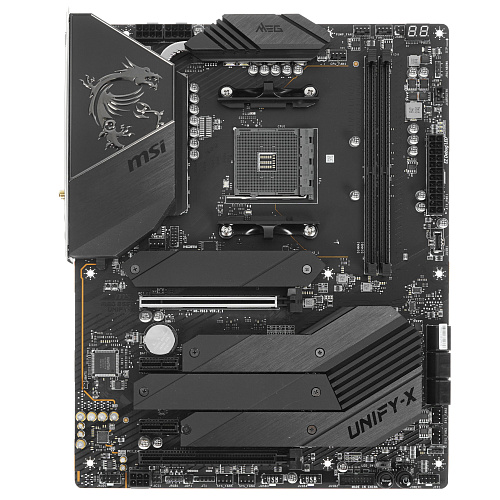 Матплата MSI MEG B550 Unify-X, AM4, ATX, 2DDR-4, 2xPCI-Ex16, 6SATA, 4xM.2, HDMI, 15USB
