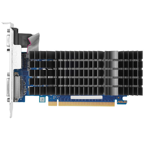 Видеокарта ASUS GeForce GT710 2Gb 32bit GDDR5 D-Sub DVI HDMI PCI Express 2.0 GT710-SL-2GD5-BRK-EVO