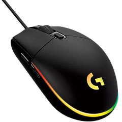 Мышь игровая Logitech G102 LIGHTSYNC, Black (арт. 910-005823, M/N: MU0054)