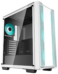 Корпус DeepCool CC560 WH, Midi Tower, ATX, White, 2x3.5"/2x2.5", USB3.0, USB2.0