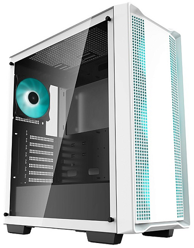 Корпус DeepCool CC560 WH, Midi Tower, ATX, White, 2x3.5"/2x2.5", USB3.0, USB2.0