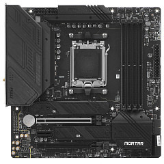 Материнская плата MSI MAG B650M MORTAR WIFI AM5 B650 4xDDR5 6xSATA3 RAID 2xM.2 HDMI DP mATX