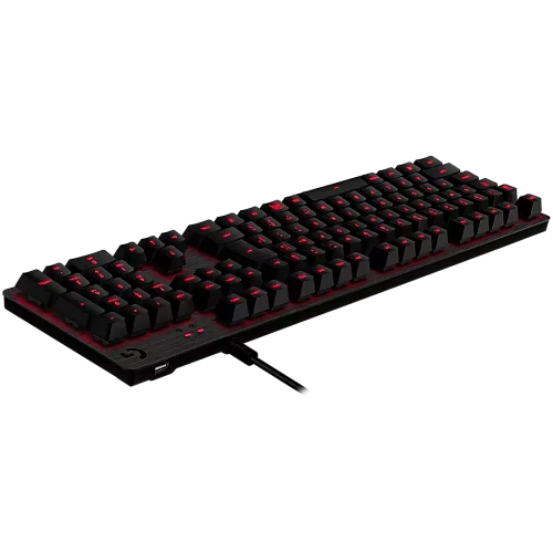 LOGITECH G413 SE Corded Mechanical Gaming Keyboard - BLACK - RUS - USB - TACTILE