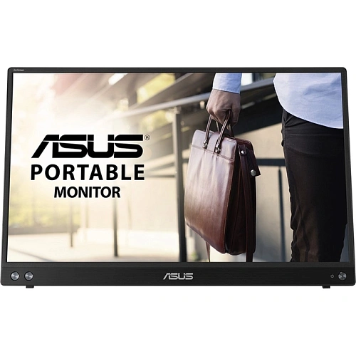 Монитор 15.6" Asus ZenScreen MB16ACV, Black, IPS, 1920x1080@60Hz, 220кд/м2, 5ms, USB-C